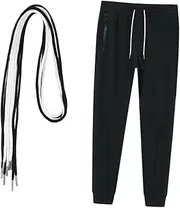 KONTONTY Elastic Drawstring Cords for Sports Pants Cotton Rope Sweater Hat Replacement for Tracksuits Coats