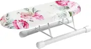 ﻿Home mini Folding Sleeve Ironing Rack, Desktop Ironing Board, Ironing Board, Portable Small Sleeve Ironing Panel, Size 28 * 10 * 8cm, Suitable for Collar, Cuffs, Shoulder Straps