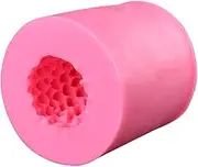 SEWACC 1pc Cake Mold Cake Carrier Cake Tins Cake Pans Cookies Clay Beads Loom Bands Cupcake Liners Cupcake Boxes Beads for Jewellery Making Bakeware Baking Tray Mousse Circle Muffin Pink