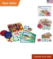 Super Sorting Set with Cards, Color & Number Recognition, Educational Toys fo...