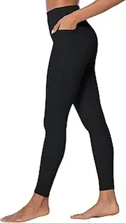[Sunzel] No Front Seam Workout Leggings for Women with Pockets, High Waisted Compression Yoga Pants with Tummy Control