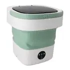 (EU Plug)12L Portable Washing Machine Multifunction Mini Foldable Washer&Spin XG