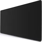 YEBMoo Extended Gaming Mouse Pad Extra Large (900x400x3 mm) Water Resistant Mice Mat with Non-Slip Base for PC Computer Laptop (90x40 Black001)