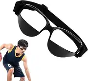 Basketball Glasses - Portable Basketball Sports Eyewear | Protective Dribble Specs for Men, Women, Teenagers, Kids, Lightweight Basketball Training Glasses for Players | Sports Eyewear for Optimal Cou