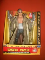 Spider man 2 : DOC OCK 12" IN ORIGINAL BOX 2004 Toybiz NEVER REMOVED