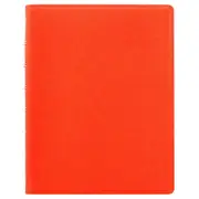 Filofax A5 Saffiano Notebook Journal Diary Writing Stationery Bright Orange
