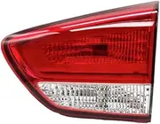 Halogen/LED Rear Tail Light Turn Signal Light Taillight Assembly Stop Brake Lamp With Bulb ，Compatible for Kia Rondo CARENS 2013-2016(Halogens Inner Right)