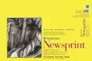 Strathmore 300 Series Newsprint Pad 12x18 50 Sheets Rough Texture Sketching P...