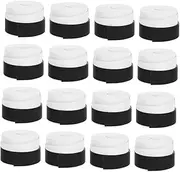 12pcs White Tennis Racket Grip Tape Non Slip Overgrip Rebound Technology for Badminton Tennis and Table Tennis