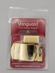 Vanguard Army 22K Gold Belt Buckle & Tip - Female - New