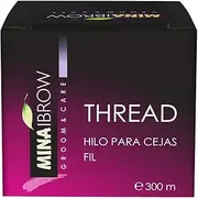MINA 1 Spool X 300m | Organic Cotton Thread for Precise Eyebrow Shaping | Ideal for Salon and Home Use | Thread for Perfect Eyebrow Sculpting