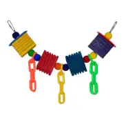 SuperBird Groovy Chain Bird Toy for Large & XL Birds 50.5 x 8.5cm