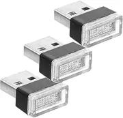 SOLUSTRE Lamp for Car 3pcs Led Ambient Lights Instantly Enhance Your Car's Atmosphere
