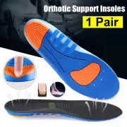 Full Length Orthotics Arch Heel Support Insoles Plantar Fasciitis - Men & Women