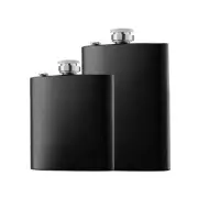 1x 10oz Hip Flask Stainless Whiskey Liquor Pocket Wine Bottle,Large-Capacity