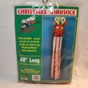 Reindeer Windsock Christmas Klein Indoor outdoor 1996 Decoration Hanging