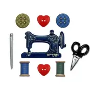 Stitch In Time Sewing Buttons- Hobbies & Crafts - Quilting - Craft Sew Scrap