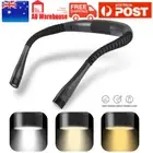 Flexible LED Neck Light Dimmable Book Reading Hug Lamp Torch USB Rechargeable AU