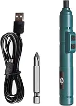 Screwdriver Electric, Cordless Small Power Screwdriver, Rechargeable Motor Screwdriver with Magnetic Bits, Adjustable Electric Screwdriver Set for for Phones, Jewelers, Laptops
