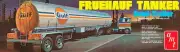 AMT 1/25 Fruehauf Tanker Gulf Semi-trailer