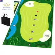 Adult Kids Indoor Golf Game Golf Course Casual Golf Game Set