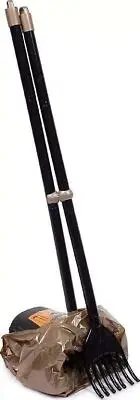 Pooper Scooper For Large Small Dogs Arm Hammer Swivel Bin Rake Pick up Tool Bags