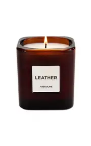 [Assouline] Library Candle: Leather