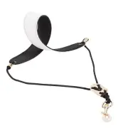 Saxophone Neck Strap, Alto Sax Neck Strap, Clarinet Neck Strap White2244