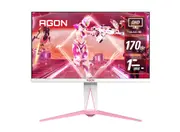 AOC AG275QXR AGON 27" IPS QHD(2560 × 1440) 170Hz 1ms DisplayHDR 400 G-Sync Compatible Premium Gaming Monitor. Pink Edition