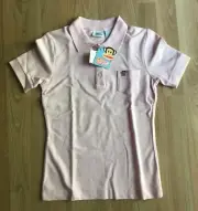 NWT Paul Frank Julius women's pink polo shirt extra small XS