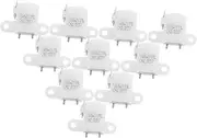 ERINGOGO 10pcs Tape Deck Erasing Heads For Music Player Recorder Durable Permanent Magnet Design Cassette Erasing Heads Recorder Accessories