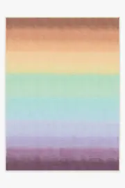 275' x 365' | Machine Washable Runner Rug | Kid & Pet Friendly | Indoor Rug | Spectrum Rainbow Rug | Ruggable