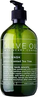Olive Oil Hand Wash - Lemon Scented Tea Tree 500ml