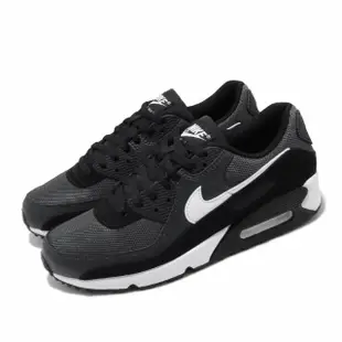 【NIKE 耐吉】休閒鞋 Air Max 90 復古 男鞋 女鞋 運動 氣墊 經典款 球鞋 黑 白(CN8490-002)