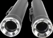 Cobra Black 3in Slip On Muffler w Race Pro Tip Dyna Glide 92