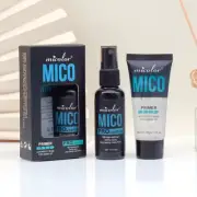 Makeup Set of Makeup Primer + Setting Spray, Invisible Pore Color Rendering Hold