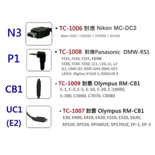 【ROWA 樂華】LCD液晶螢幕電子快門線 TC-1 RM-VPR1 S2 SONY S2-VPR1