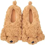 [LIV HEART] [Amazon.co.jp Exclusive] Livuhaito 25504-15 Room Shoes, Nemu Nemu Animals, Toy Poodle Mocha Slippers, Indoor Shoes, Cute