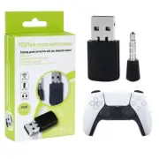 PS4/PS5 Wireless Adapter USB Transmitter Audio Adapter Bluetooth Receiver