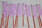 12PCS Hiunicorn Light Purple Dance Wands Ribbons Gymnastics Rhythmic