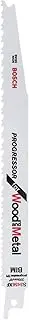 [Bosch] S3456XF Reciprocating Saw Blades Wood and Metal Long Pack of 5