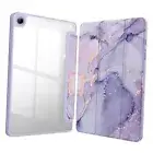 Hybrid Slim Case for Samsung Galaxy Tab A9 Plus/A9+ 5G 11 Inch lilac marble