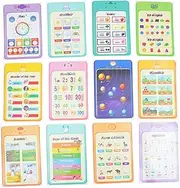 UTHCLO 1set Early Education Wall Map Cartoon Educational Posters for Toddlers Learning Charts for Preschool Vibrant Colors for Early Learning