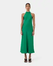 Leana Bias Midi Dress