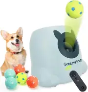 Automatic Dog Ball Launcher Interactive Ball Thrower Fetch It Machine for Dogs w