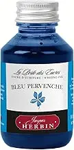 Jacques Herbin 17013T - Flacon d'encre à écrire 100ml - Stylo-Plumes, stylos Roller - Bleu pervenche