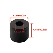 1PC 5.0*4.4*2.2mm Pinch Roller Apron Rubber Sleeve For Panasonic RQ-SX60/65/67