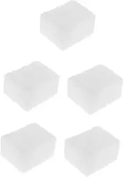 Baluue 5sets Makeup Remover Wipes Cotton Balls for Face Nail Polish Removal Large Square Pads 100ct Value Pack 450pcs*5