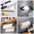 Under Cabinet Toilet Roll Paper Towel Holder Hanger Holder Rack Kitchen Shelf AU