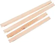 KALLORY 1set Canvas Bars for Oil Painting Frames Solid Wooden Frame Kit for Canvas Prints Posters Artwork Assembly